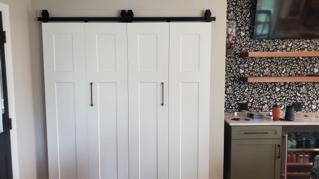 Barn Door Bifold Install